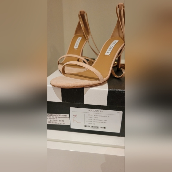 AQUAZZURA Mon Cherie size 38 - Picture 6 of 7